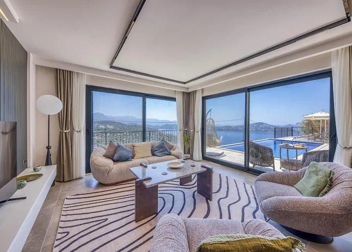 Villa Alba One, Kas, Sea View *