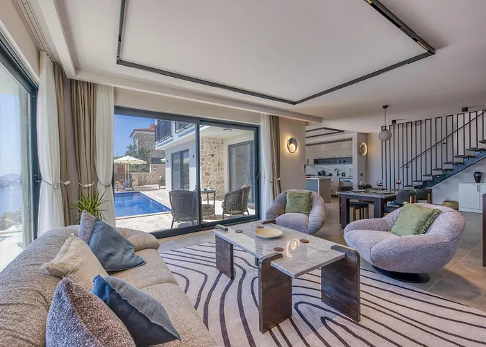 Villa Alba One, Kas, Sea View *