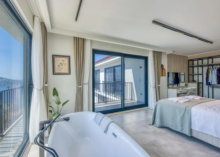 Alba One, Kas, Sea View Villa *